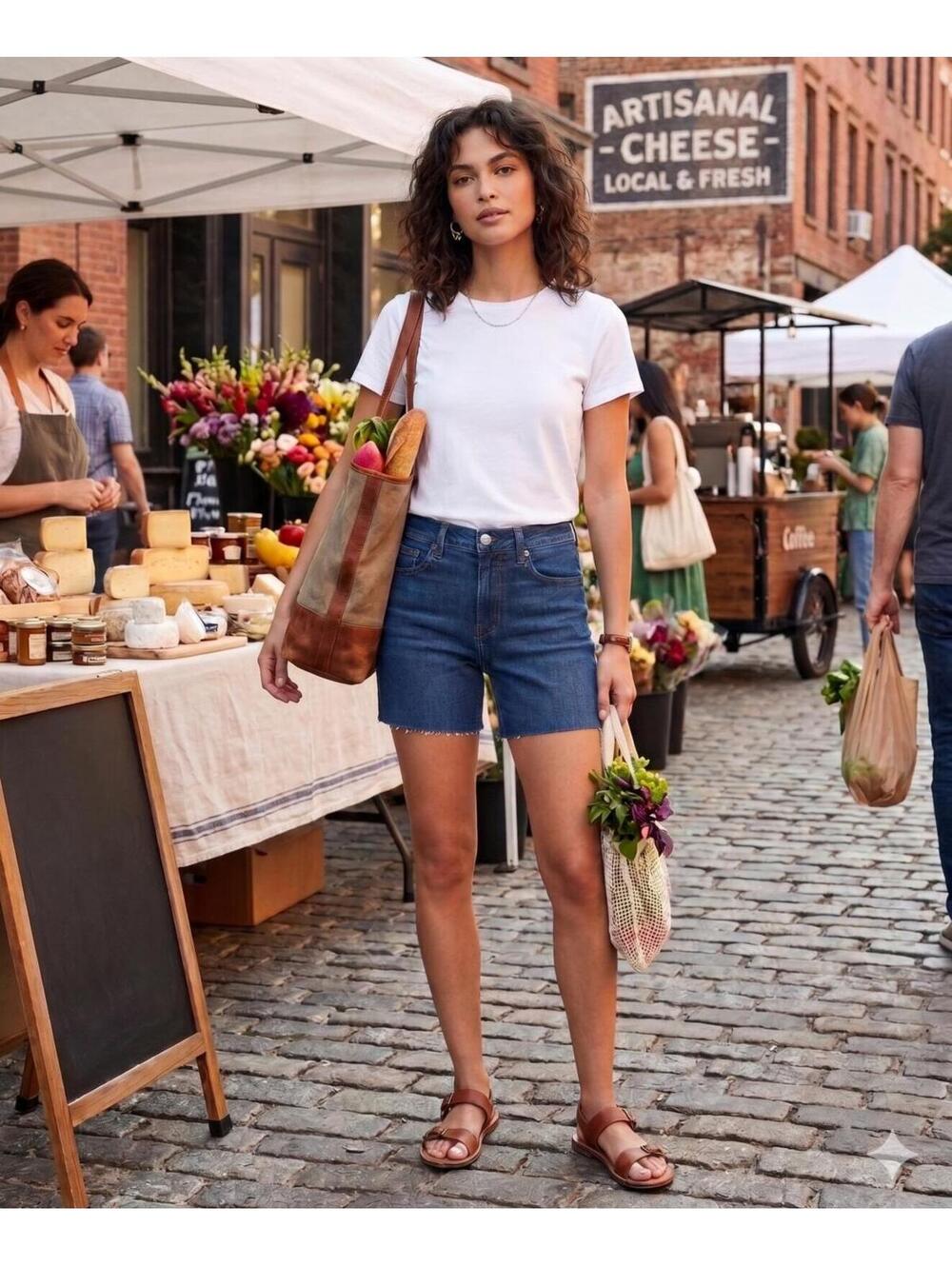 Gap Denim 5" Mid-Rise Raw Hem Jean Shorts – Size 27